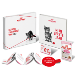 Gratis Royal Canin kitten of puppypakket