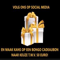 TOP PRIJSVRAAG - Win 3x een Bongo Cadeaubon t.w.v. 50 euro