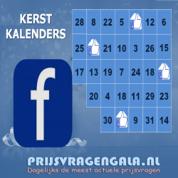 Win kerst kalender advent prijzen 2023 via Facebook