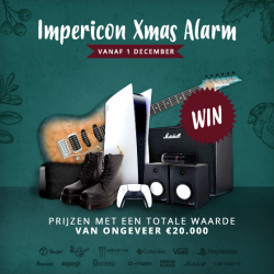 Win dagelijks december kerst kalender prijzen op Impericon.com