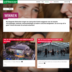 Win diverse prijzen of entreekaarten in Rotterdam