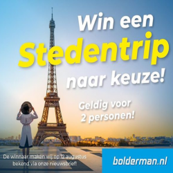 Win een 2-persoons stedentrip naar keuze