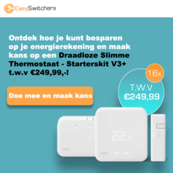 Win een Draadloze Slimme Thermostaat - Starterskit t.w.v €249,99,-