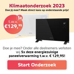 Win een energiezuinige paneelverwarming t.w.v. €129,95