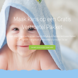 Win een gratis baby Vertroetel Pakket