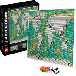 Win een LEGO-Wereldkaart