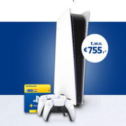 Win een PlayStation 5 bundel incl. 2 spellen t.w.v. € 755,-