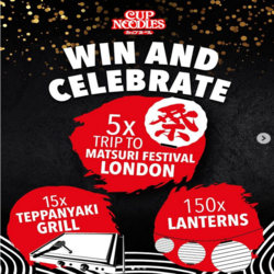 Win een reis voor 2 naar Londen en entree voor het Matsuri Festival 