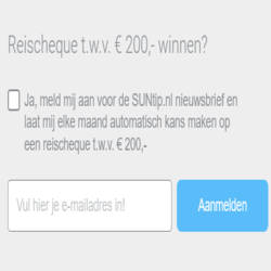 Win een reischeque t.w.v. €200,-