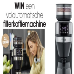 Win een volautomatische filterkoffiemachine t.w.v. €299,-