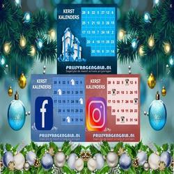 Win online kerst kalender advent prijzen 2023