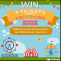  Win 4 pretpark tickets naar keuze