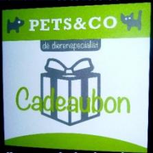  Win een Pets&Co cadeaubon van €25,-