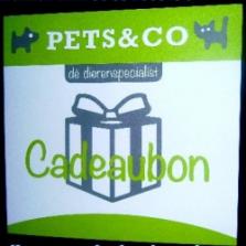 Win een Pets&Co cadeaubon van €25,-