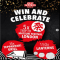  Win een reis voor 2 naar Londen en entree voor het Matsuri Festival 
